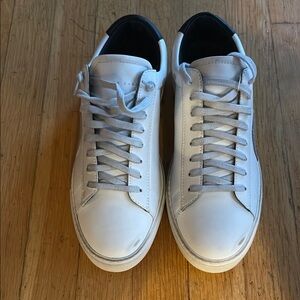 White Oliver Cabell Leather Sneakers Basically New